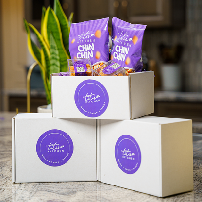 Sampler Chinchin Box - Mini Cubes and Classic Bags