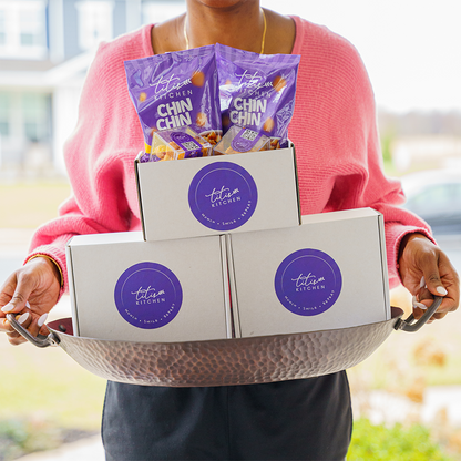 Sampler Chinchin Box - Mini Cubes and Classic Bags