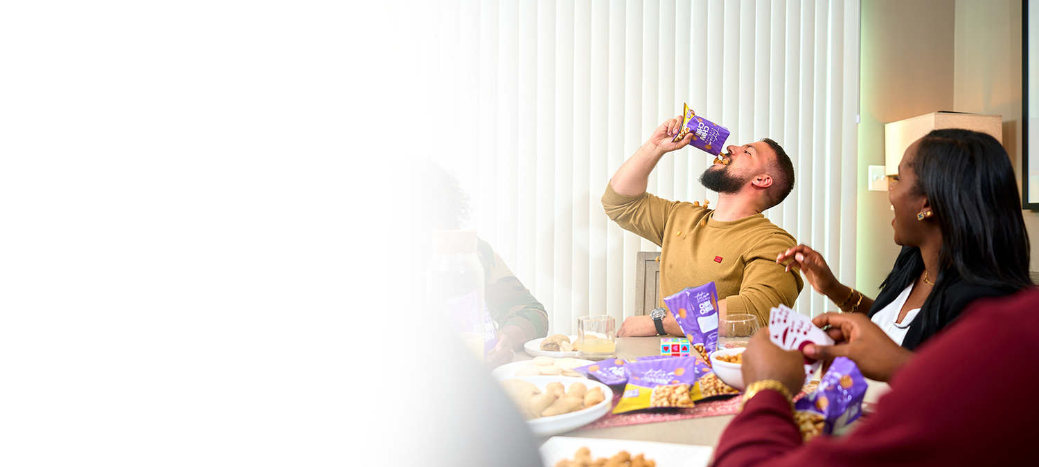 Indulge with Fun<br>and Friends